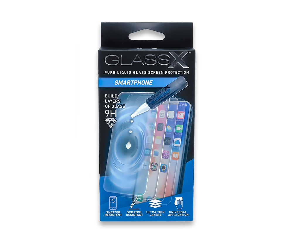 GlassX: Pure Liquid Glass Screen Protection– NanoFlowX